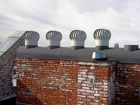 Турбодефлектор на крыше